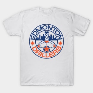 DEFUNCT - Edmonton Drillers Soccer T-Shirt